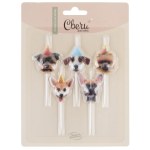 Набор свечей Фигура, Собачки