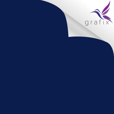Пленка для режущего плоттера, Королевский синий матовый Grafix Color, CV1041M