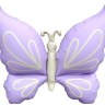 Фигура, Нежная бабочка, Сиреневый, Сатин