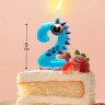 Свеча для торта цифра «Зверюшка»