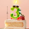 Свеча для торта цифра «Зверюшка»