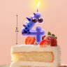 Свеча для торта цифра «Зверюшка»