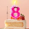 Свеча для торта цифра «Зверюшка»