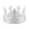 Корона тканевая, Классика, Серебро
