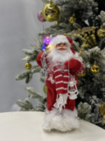 Игрушка Дед Мороз под елку красный