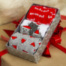 Носки набор в подарочной упаковке "Рождество и котики" женские