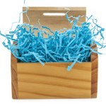 Наполнитель для коробок Бумажный Голубой