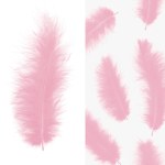 Перья, Премиум, Пыльная роза