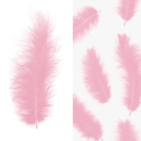 Перья, Премиум, Пыльная роза