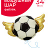 Фигура Футбол, Золотые крылья, Сатин