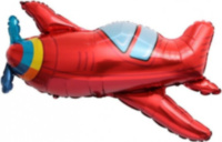 Фигура Самолет, Красный, 1 шт.