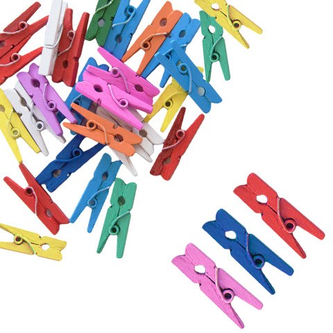 Декоративные прищепки, Ассорти