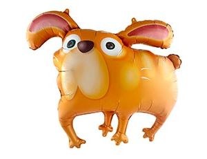 Фигура Собака ушастая рыжая