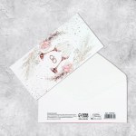 Конверт для денег «Свадебный», бокалы