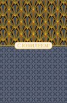 Открытка С Юбилеем, строгий орнамент, Лак твин, фольга холодная.