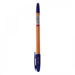 Ручка шариковая Alingar на масляной основе"Vectro-А", синяя, пулевидный наконечник, шестигранный оранж корпус
