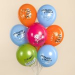 DB Шары Крокодило Бомбардиро, итальянские мемы,  Ассорти, пастель, 2 ст