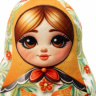 Мягкая игрушка - подушка «Матрешка»