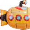 Фигура Подводная лодка, Оранжевый