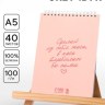 Скетчбук А5, 40 л. 100 г/м «У тебя получится»