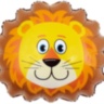 Шар мини-фигура Голова Льва