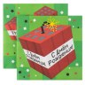 Сервировочные салфетки, Пиксели, С Днем Рождения!