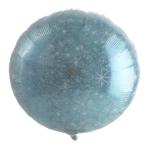 Распродажа An Круг Глиттер Голубой / Faux Sparkle Blue
