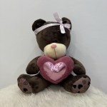 Мягкая игрушка Медведь с Сердцем и бантом