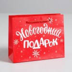 Пакет подарочный Новогодний подарок #нг