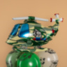 Фигура 3D, Военный вертолет, Камуфляж