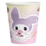 Стаканы "С Днем Рождения" Кавайи  (Kawaii)