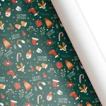 Бумага подарочная "Счастливого Нового Года" #нг