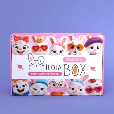 Подарочный набор Милотабокс "Bunny Box" Кролик
