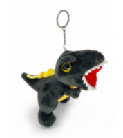 Мягкая игрушка динозавр «Тиранозавр» с подвесом, серый