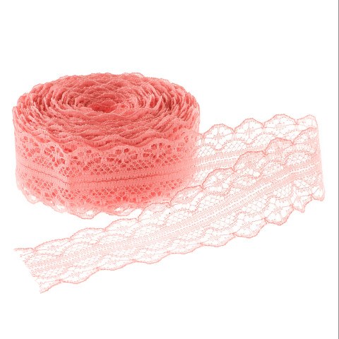 Декоративная лента Тонкое Кружево, Чайная роза
