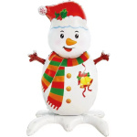 Фигура 3D на подставке, Снеговик #нг