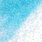 Конфетти фольга Цилиндры, Голубой, Перламутр