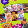 Настольная игра «Взрывные капибары», 2-8 игроков, 16+, МИКС