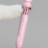 Разноцветная ручка 10 в 1 "Розовая пушистая лапка"