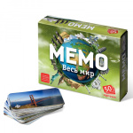 Настольная игра Мемо. Весь мир, 50 карточек + познавательная брошюра ЧЗ
