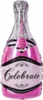 Фигура Бутылка, Шампанское вино, Розовый
