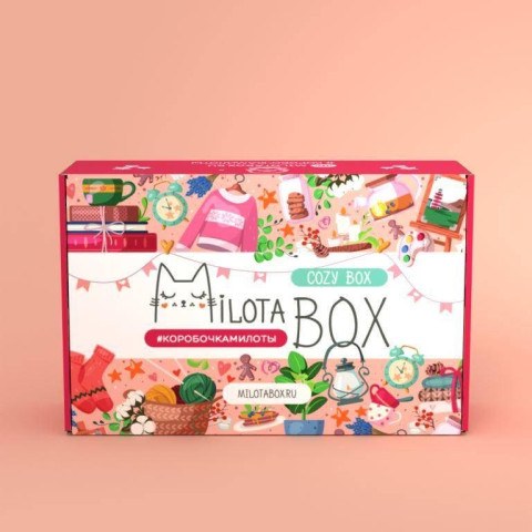 Подарочный набор Милотабокс "Cozy Box" Уютный