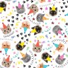 Упаковочная бумага 80гр Котики