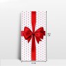 Конверт для денег «Бант красный»