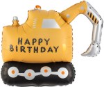 Фигура, Экскаватор Happy Birthday