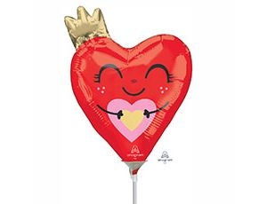 An Мини-фигура Сердце красное с короной А30