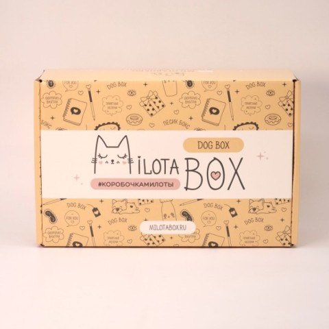Подарочный набор Милотабокс "Dog Box" Собачка