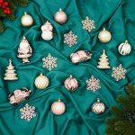 Набор елочных игрушек «Карусель», нежность, МИКС