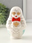 Шкатулка для украшений «Матрешка» гипс, роспись