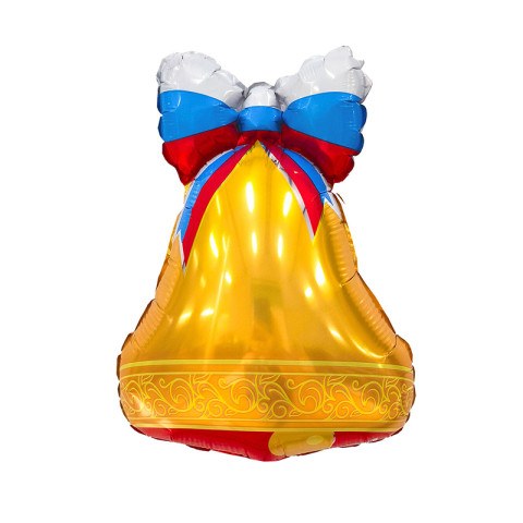 Ag Мини-фигура Колокольчик школьный, бант триколор